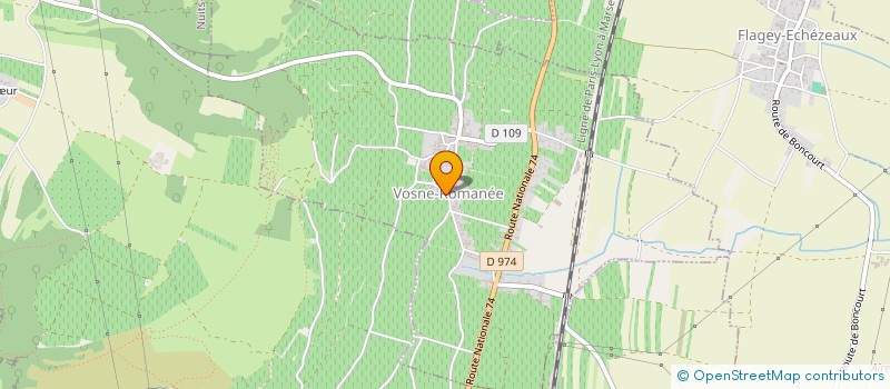 localisation de l'entreprise MONSIEUR SEBASTIEN CATHIARD  VOSNE-ROMANEE