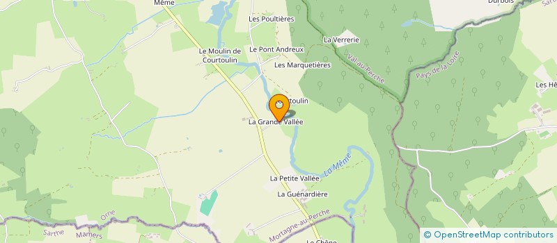 localisation de l'entreprise MONSIEUR SEBASTIEN CATHIER à SAINT-GERMAIN-DE-LA-COUDRE