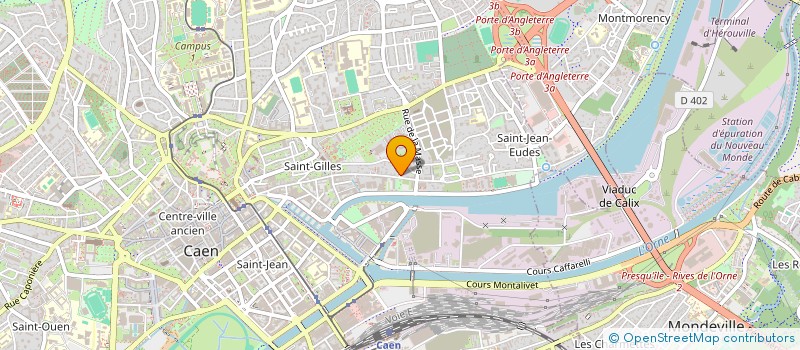 localisation de l'entreprise MONSIEUR SEBASTIEN CAUDRILLIER à CAEN