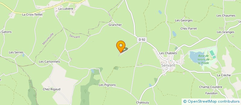 localisation de l'entreprise MONSIEUR SEBASTIEN CAVARD  NEUF-EGLISE