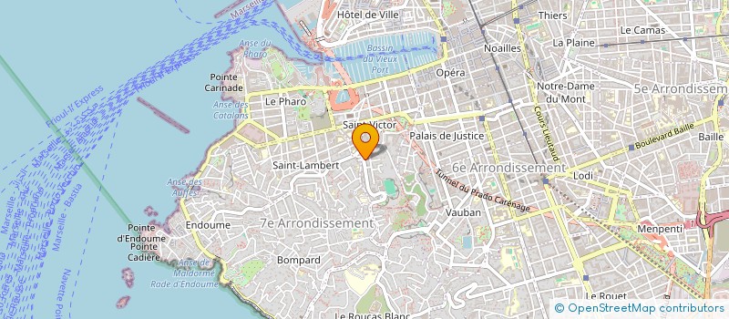 localisation de l'entreprise MONSIEUR SEBASTIEN CAVIGGIA à MARSEILLE