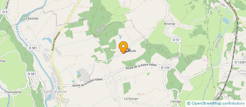 localisation de l'entreprise MONSIEUR SEBASTIEN CAYROU  SAINT-VIANCE