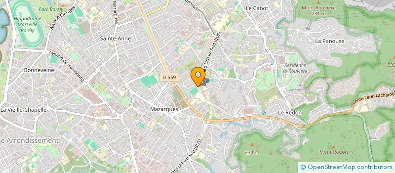 localisation de l'entreprise MONSIEUR SEBASTIEN CERVETTI à MARSEILLE