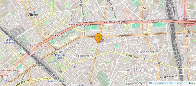 localisation de l'entreprise MONSIEUR SEBASTIEN CEYRAT  PARIS