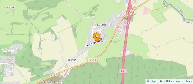 localisation de l'entreprise MONSIEUR SEBASTIEN CHABOT  LESMENILS