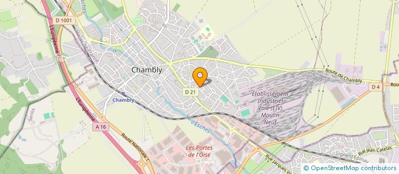localisation de l'entreprise MONSIEUR SEBASTIEN CHABOT  CHAMBLY