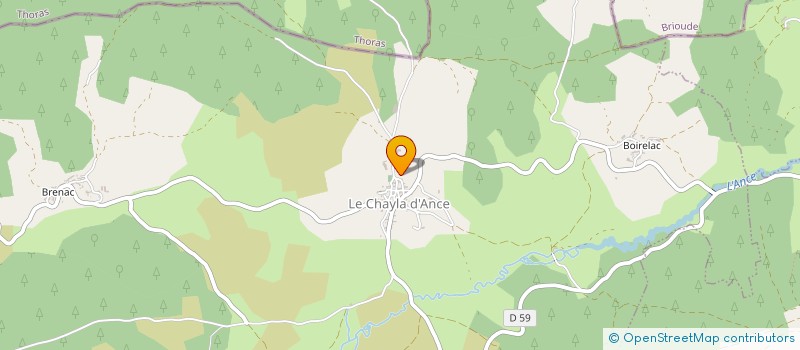 localisation de l'entreprise MONSIEUR SEBASTIEN CHALIER à SAINT-PAUL-LE-FROID
