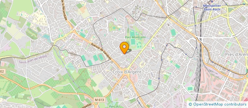localisation de l'entreprise MONSIEUR SEBASTIEN CHALMEL à MONTPELLIER