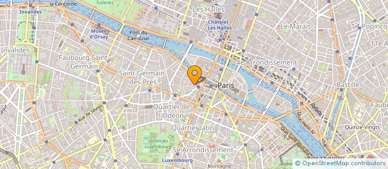 localisation de l'entreprise MONSIEUR SEBASTIEN CHALULEAU  PARIS