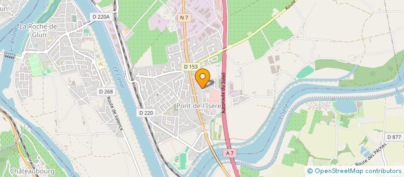 localisation de l'entreprise MONSIEUR SEBASTIEN CHAMBRE  PONT-DE-L'ISERE