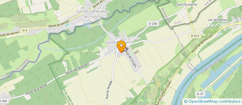 localisation de l'entreprise MONSIEUR SEBASTIEN CHAMPENOIS  BLARU