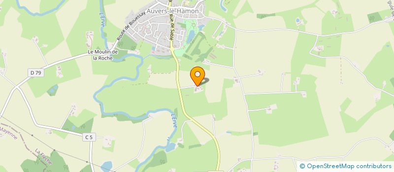 localisation de l'entreprise MONSIEUR SEBASTIEN CHAMPION  AUVERS LE HAMON