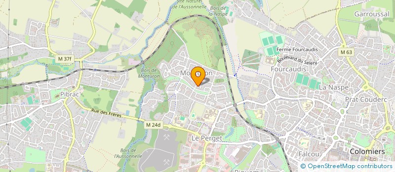 localisation de l'entreprise MONSIEUR SEBASTIEN CHANAL à COLOMIERS