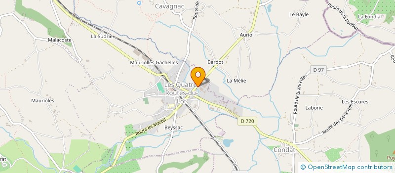 localisation de l'entreprise MONSIEUR SEBASTIEN CHANET  LE VIGNON-EN-QUERCY