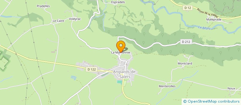 localisation de l'entreprise MONSIEUR SEBASTIEN CHANET à ANGLARDS-DE-SALERS