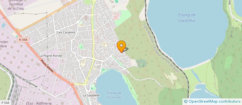 localisation de l'entreprise MONSIEUR SEBASTIEN CHAPOULAUD  FOS-SUR-MER