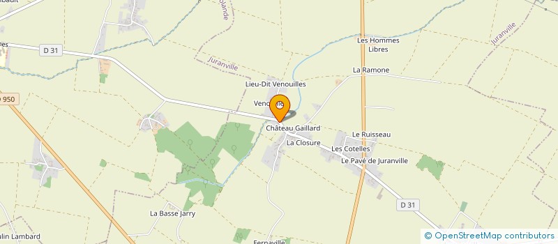 localisation de l'entreprise MONSIEUR SEBASTIEN CHAPU à JURANVILLE