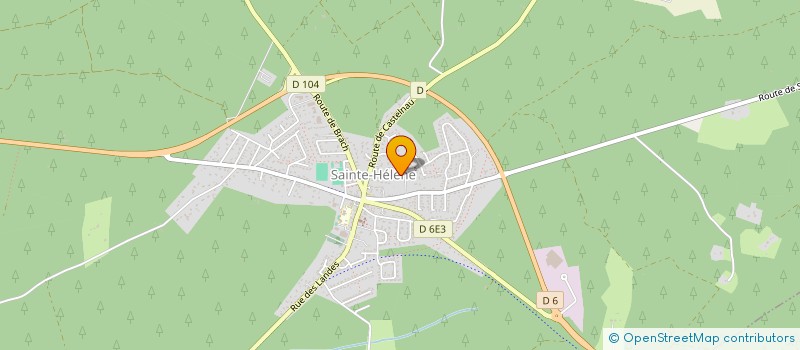 localisation de l'entreprise MONSIEUR SEBASTIEN CHAPUT  SAINTE-HELENE