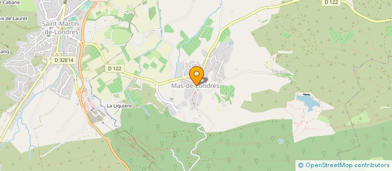 localisation de l'entreprise MONSIEUR SEBASTIEN CHARBONNIER  MAS-DE-LONDRES