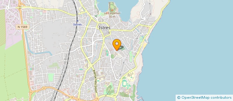 localisation de l'entreprise MONSIEUR SEBASTIEN CHARDON  ISTRES