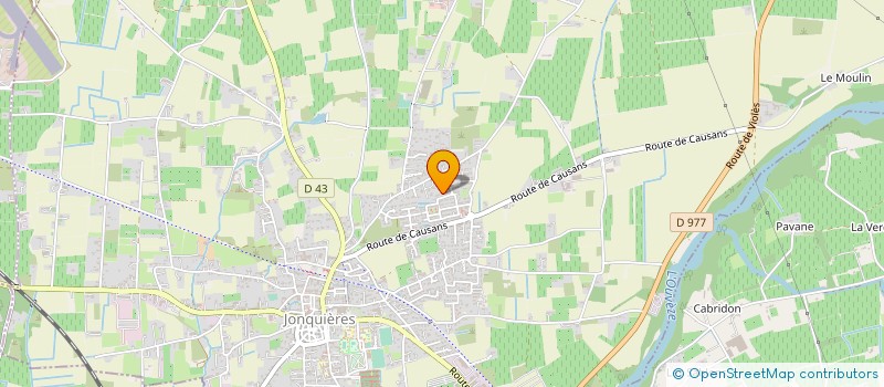 localisation de l'entreprise MONSIEUR SEBASTIEN CHARLEUX à JONQUIERES