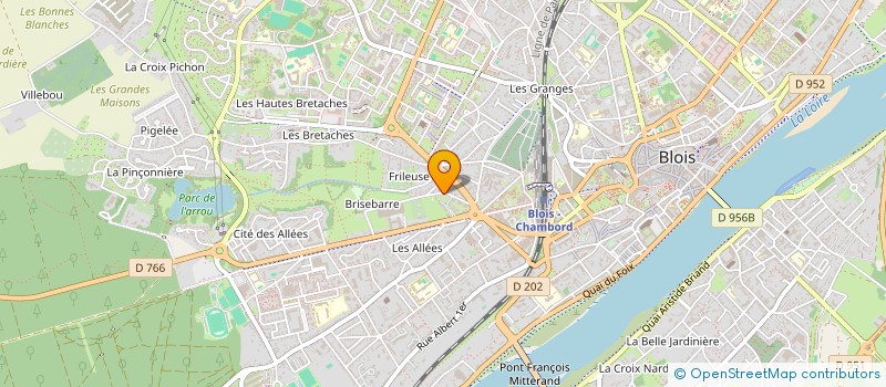 localisation de l'entreprise MONSIEUR SEBASTIEN CHARLIER à BLOIS