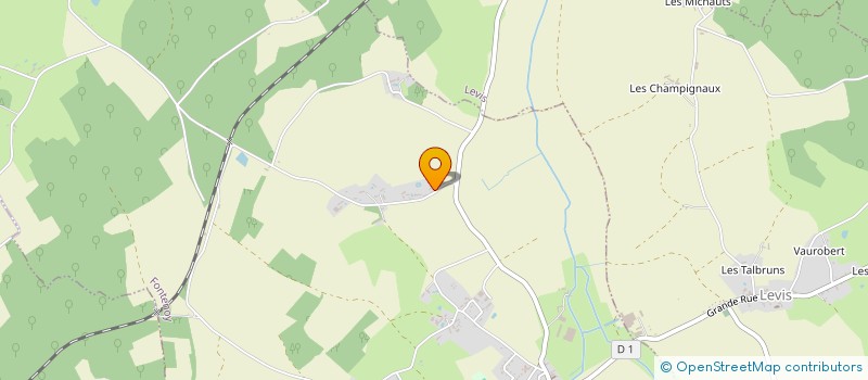 localisation de l'entreprise MONSIEUR SEBASTIEN CHARON  FONTENOY