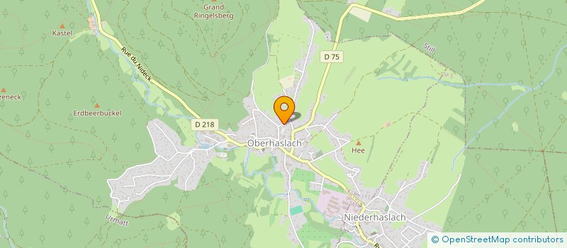 localisation de l'entreprise MONSIEUR SEBASTIEN CHARRE  OBERHASLACH