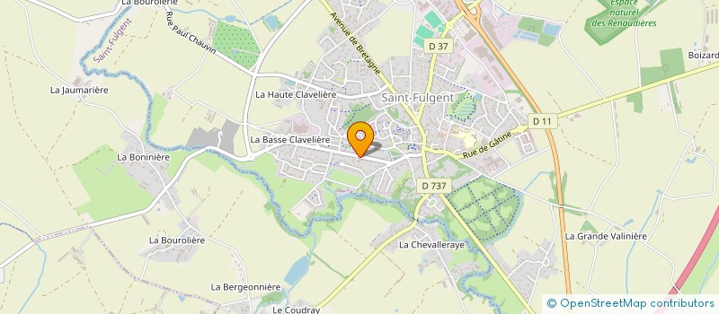 localisation de l'entreprise MONSIEUR SEBASTIEN CHARRIER  ROCHE SUR YON (LA)