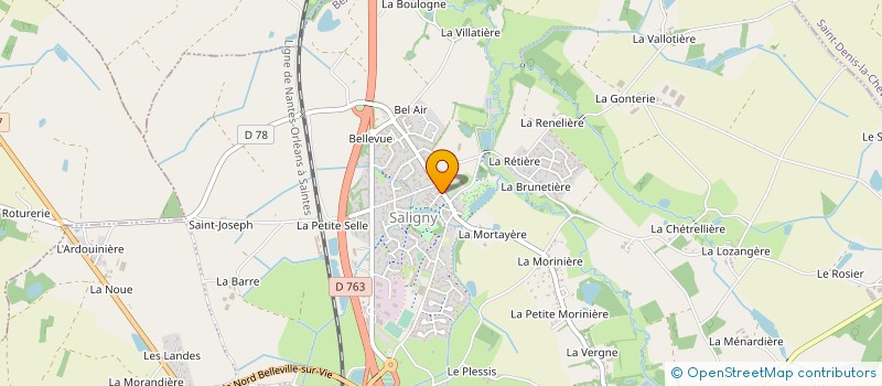 localisation de l'entreprise MONSIEUR SEBASTIEN CHARRIER  BELLEVIGNY