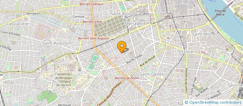 localisation de l'entreprise MONSIEUR SEBASTIEN CHARRIERAS  BORDEAUX