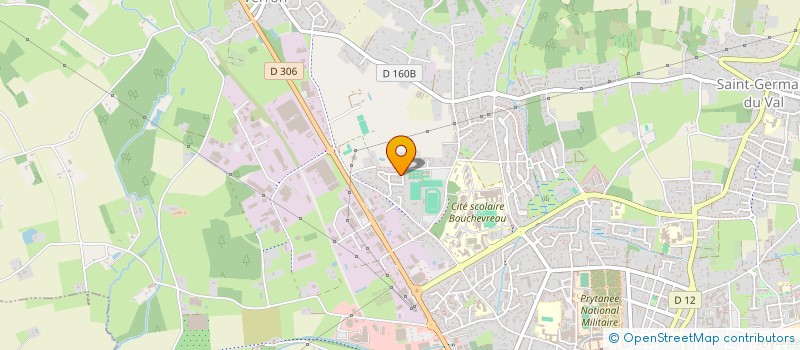 localisation de l'entreprise MONSIEUR SEBASTIEN CHARTIER  LA FLECHE