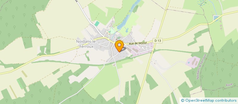 localisation de l'entreprise MONSIEUR SEBASTIEN CHARTON  SEVEUX-MOTEY