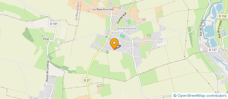 localisation de l'entreprise MONSIEUR SEBASTIEN CHATRON  AVREMESNIL