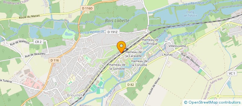 localisation de l'entreprise MONSIEUR SEBASTIEN CHAUVEL  CERET