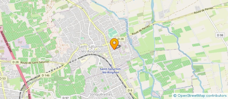 localisation de l'entreprise MONSIEUR SEBASTIEN CHAZAL  SAINT-SATURNIN-LES-AVIGNON