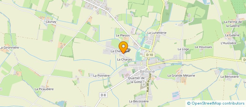 localisation de l'entreprise MONSIEUR SEBASTIEN CHEIGNON  LOIREAUXENCE