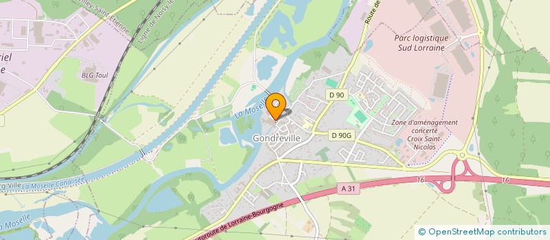 localisation de l'entreprise MONSIEUR SEBASTIEN CHEMINADE  GONDREVILLE