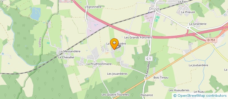localisation de l'entreprise MONSIEUR SEBASTIEN CHENEAU à AZAY-LE-RIDEAU