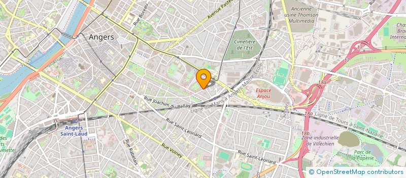 localisation de l'entreprise MONSIEUR SEBASTIEN CHERRE  ANGERS