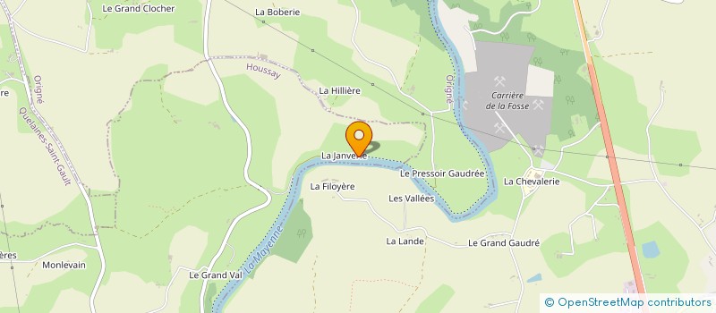 localisation de l'entreprise MONSIEUR SEBASTIEN CHEVALIER à HOUSSAY