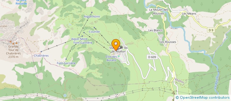 localisation de l'entreprise MONSIEUR SEBASTIEN CHEVALIER  REALLON