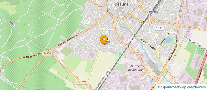 localisation de l'entreprise MONSIEUR SEBASTIEN CHEVAUX à BEAUNE