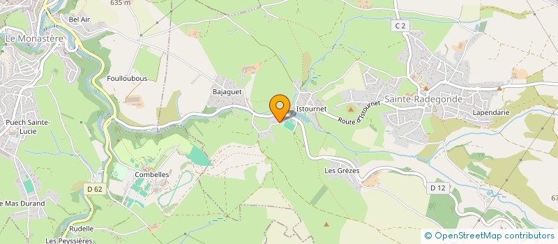 localisation de l'entreprise MONSIEUR SEBASTIEN CHEYREZY  SAINTE-RADEGONDE