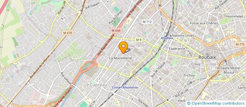 localisation de l'entreprise MONSIEUR SEBASTIEN CHOCRAUX  CROIX