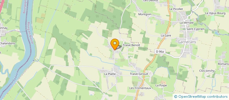 localisation de l'entreprise MONSIEUR SEBASTIEN CHOMIENNE  SAINT-DIDIER-SUR-CHALARONNE