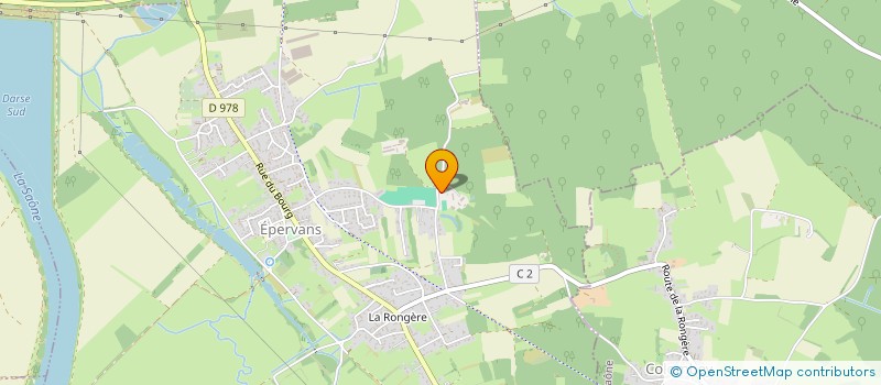 localisation de l'entreprise MONSIEUR SEBASTIEN CHOUX  EPERVANS