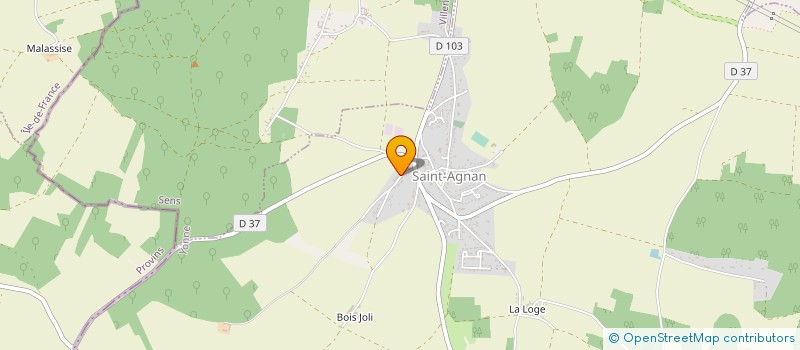 localisation de l'entreprise MONSIEUR SEBASTIEN CHRISTIAENS à SAINT-AGNAN