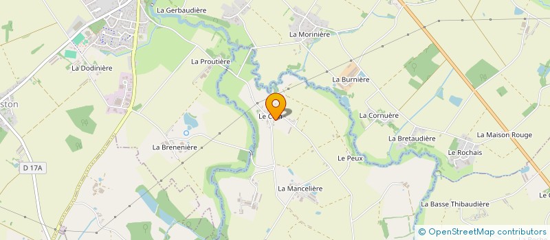 localisation de l'entreprise MONSIEUR SEBASTIEN CHUPEAU  SAINT-ANDRE-GOULE-D'OIE