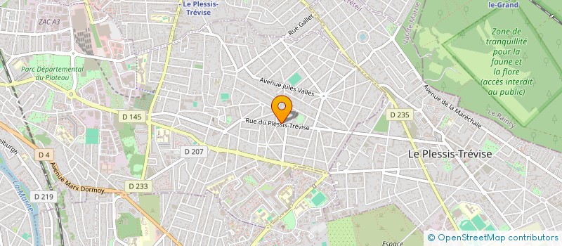 localisation de l'entreprise MONSIEUR SEBASTIEN CIOT  CHAMPIGNY-SUR-MARNE